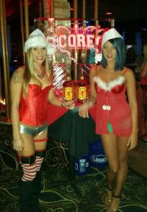 Happy Holidays! Scores_Tampa VIP Christmas Party sponsored by Fireball